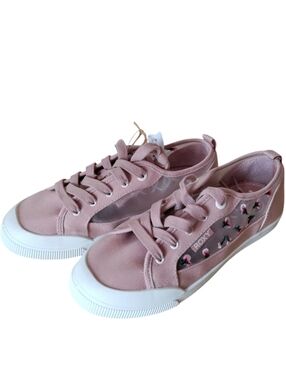 Roxy Shorebreak Misty Rose Lace-up Low Top Light Pink Size 6 Sneakers